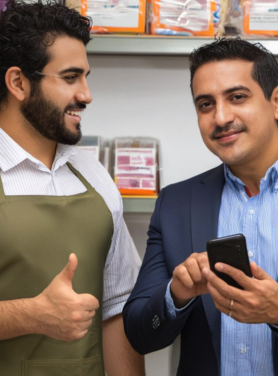 Oficina móvil y microfinanzas en campo